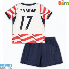 Billiga Förenta stater Malik Tillman #17 Hemmatröja Barn VM 2026 Kortärmad (+ Korta byxor)